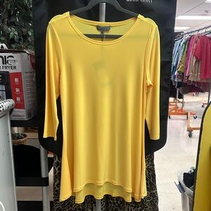 Chic Yellow Women's Tunic